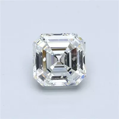 3.01ct I VVS2 Rare Carat Ideal Cut Asscher Diamond
