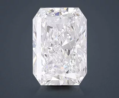 3.07ct E VVS2 Rare Carat Ideal Cut Radiant Lab Grown Diamond
