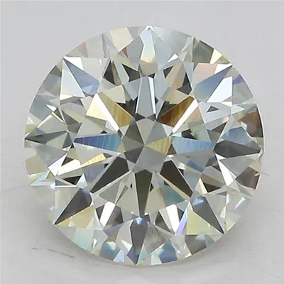 3.18ct J VS2 Rare Carat Ideal Cut Round Lab Grown Diamond