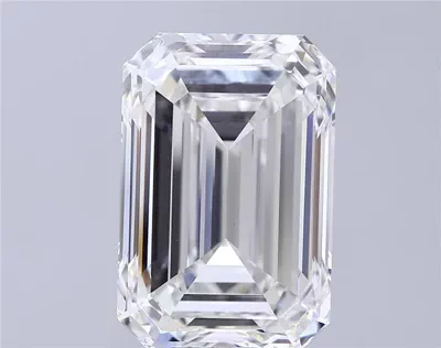 15.03ct G VS1 Rare Carat Ideal Cut Emerald Lab Grown Diamond