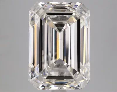 7.12ct H VS2 Rare Carat Ideal Cut Emerald Lab Grown Diamond