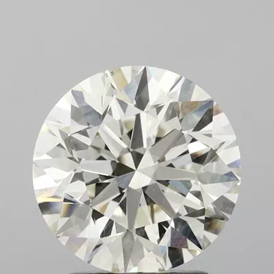 3.29ct I VS1 Excellent Cut Round Lab Grown Diamond