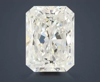 3.06ct E VVS1 Rare Carat Ideal Cut Radiant Lab Grown Diamond