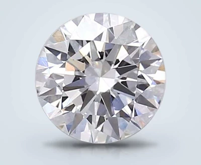 1.24ct F VS1 Rare Carat Ideal Cut Round Lab Grown Diamond