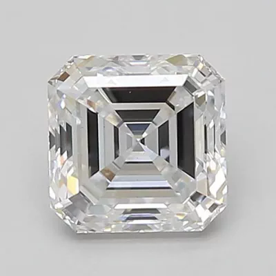 1.52ct D VS1 Excellent Cut Asscher Lab Grown Diamond