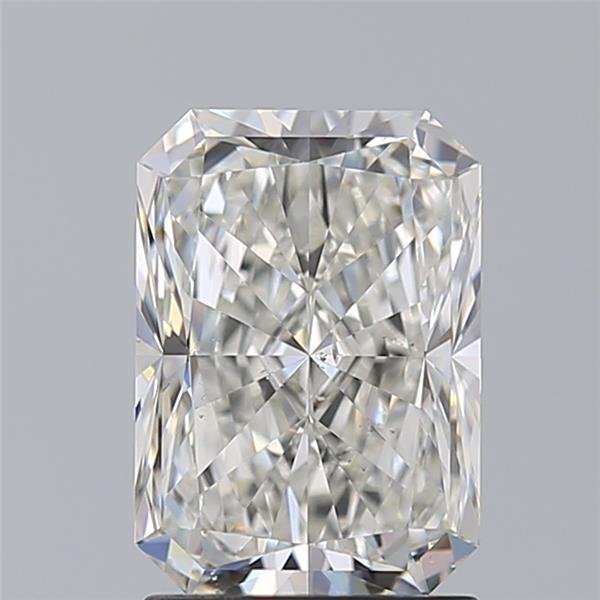 2.04ct I SI1 Rare Carat Ideal Cut Radiant Diamond