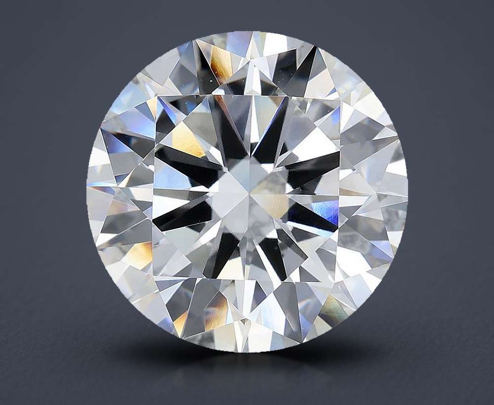 11.05ct E VVS2 Excellent Cut Round Lab Grown Diamond