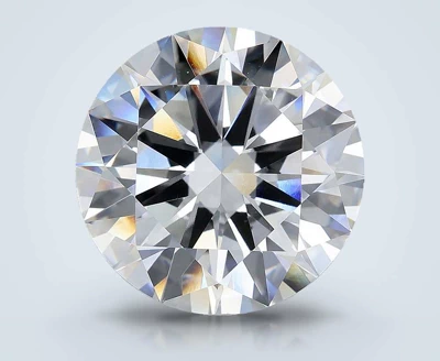 11.05ct E VVS2 Excellent Cut Round Lab Grown Diamond