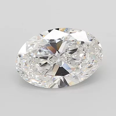 10.03ct F VS1 Rare Carat Ideal Cut Oval Lab Grown Diamond