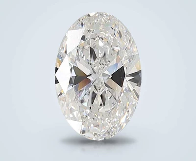 10.03ct F VS1 Rare Carat Ideal Cut Oval Lab Grown Diamond