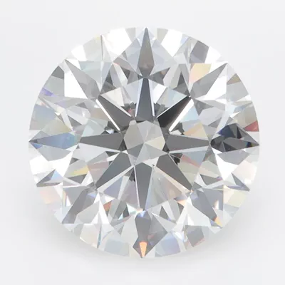 5.02ct D FL Rare Carat Ideal Cut Round Lab Grown Diamond