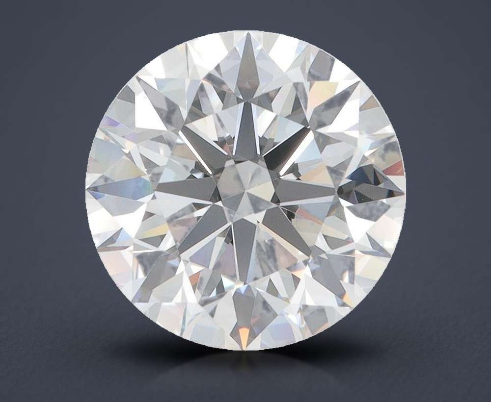 5.02ct D FL Rare Carat Ideal Cut Round Lab Grown Diamond