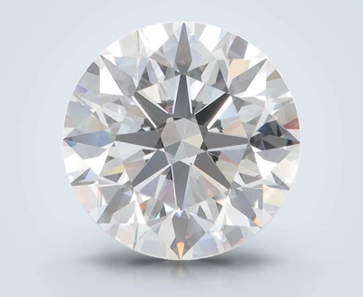 5.02ct D FL Rare Carat Ideal Cut Round Lab Grown Diamond
