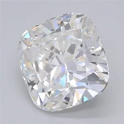 1.57ct D VVS2 Rare Carat Ideal Cut Cushion Lab Grown Diamond