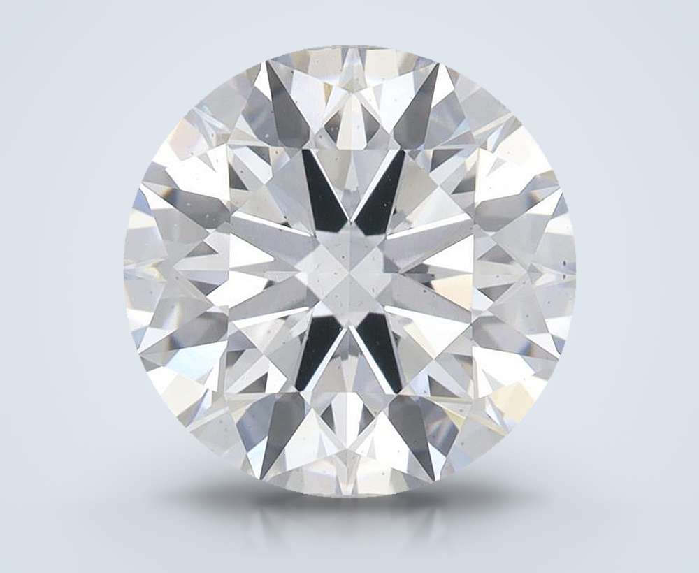 4.01ct E SI1 Rare Carat Ideal Cut Round Lab Grown Diamond