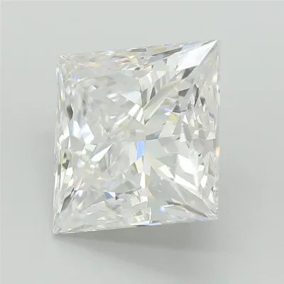2.58ct D VS1 Rare Carat Ideal Cut Princess Lab Grown Diamond