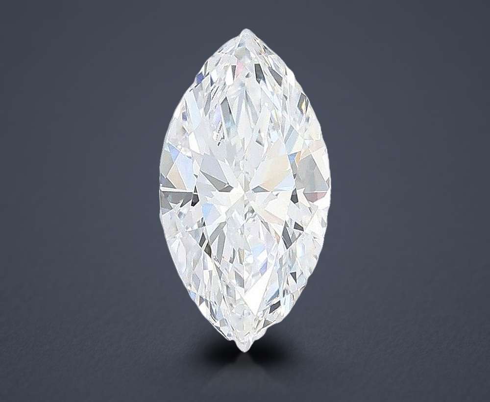 1.54ct D VVS2 Rare Carat Ideal Cut Marquise Lab Grown Diamond