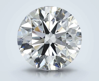 3.01ct D SI1 Rare Carat Ideal Cut Round Diamond