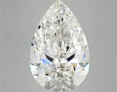 10.26ct F VVS2 Rare Carat Ideal Cut Pear Lab Grown Diamond
