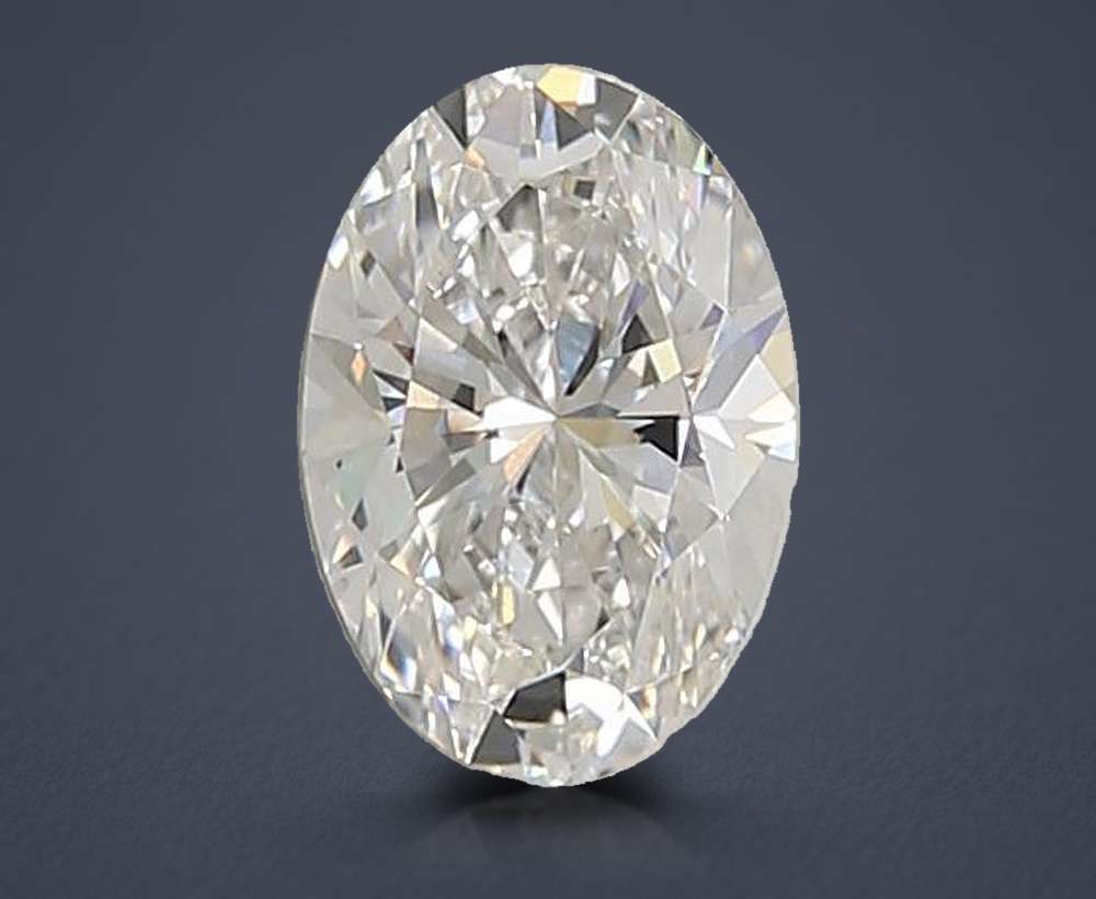 0.92ct E VS1 Very Good Cut Oval Lab Grown Diamond