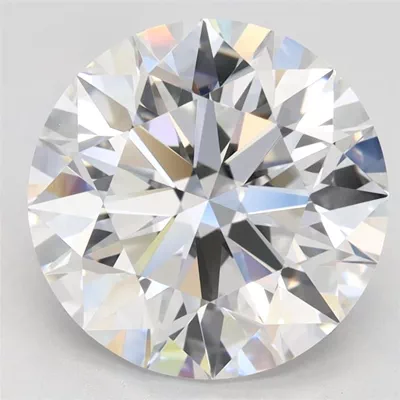 4.04ct D VVS1 Rare Carat Ideal Cut Round Lab Grown Diamond
