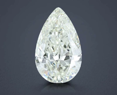 8.19ct J VVS1 Very Good Cut Pear Diamond