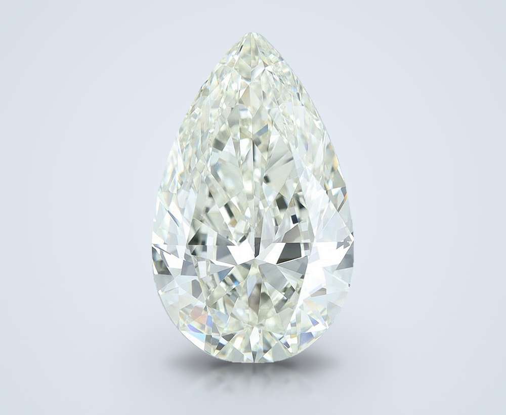 8.19ct J VVS1 Very Good Cut Pear Diamond