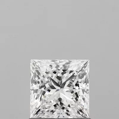 0.96ct E VS2 Rare Carat Ideal Cut Princess Lab Grown Diamond