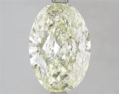 2.80ct K SI2 Rare Carat Ideal Cut Oval Diamond