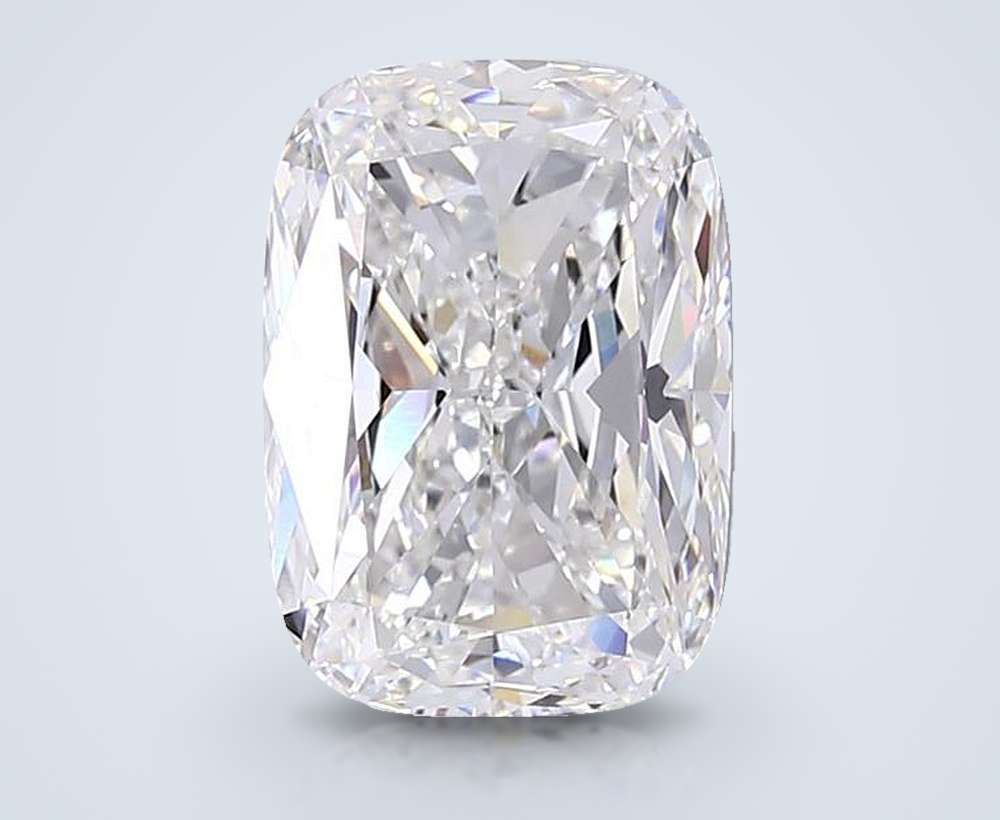 11.53ct F VVS2 Rare Carat Ideal Cut Cushion Lab Grown Diamond