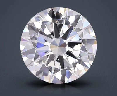 6.03ct G VS2 Excellent Cut Round Lab Grown Diamond