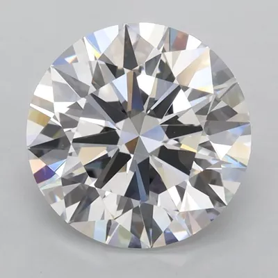 3.30ct D FL Rare Carat Ideal Cut Round Lab Grown Diamond