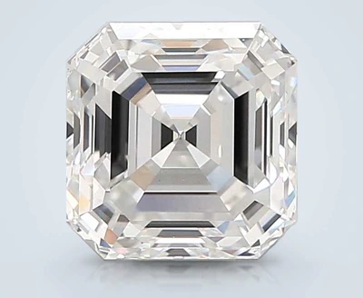 3.59ct E VS1 Rare Carat Ideal Cut Asscher Lab Grown Diamond