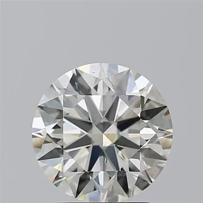 2.61ct I VS2 Rare Carat Ideal Cut Round Diamond
