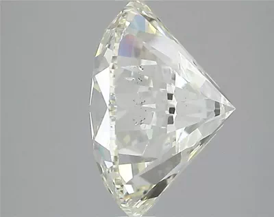 4.02ct K SI1 Rare Carat Ideal Cut Round Diamond