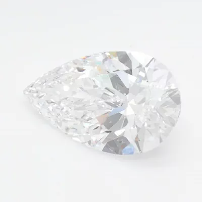 1.08ct D VVS1 Rare Carat Ideal Cut Pear Lab Grown Diamond