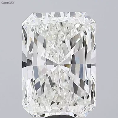 15.05ct G VVS2 Very Good Cut Radiant Lab Grown Diamond