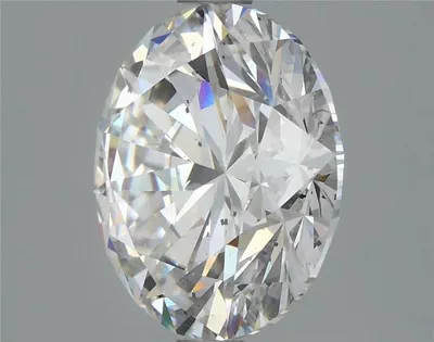 3.07ct F SI1 Rare Carat Ideal Cut Round Lab Grown Diamond