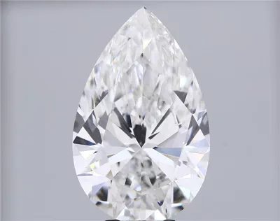 11.03ct F VVS2 Rare Carat Ideal Cut Pear Lab Grown Diamond
