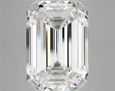 15.28ct F VS1 Rare Carat Ideal Cut Emerald Lab Grown Diamond