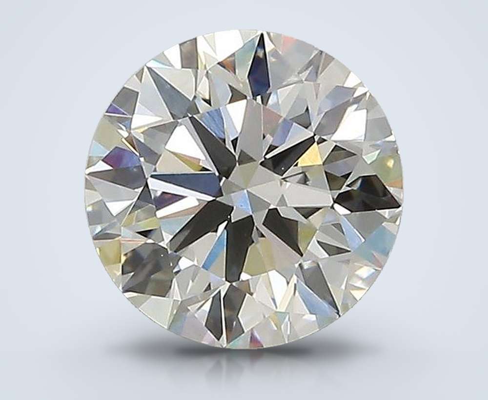2.07ct J VS1 Rare Carat Ideal Cut Round Lab Grown Diamond