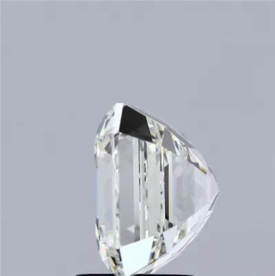 4.03ct J VVS2 Excellent Cut Asscher Diamond