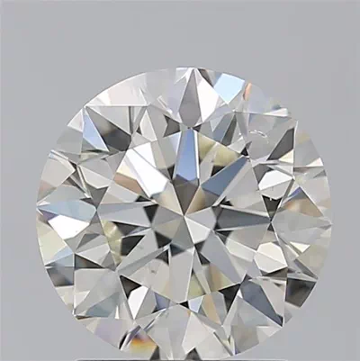 2.13ct K SI1 Rare Carat Ideal Cut Round Diamond