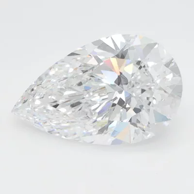 2.01ct D VS1 Rare Carat Ideal Cut Pear Lab Grown Diamond