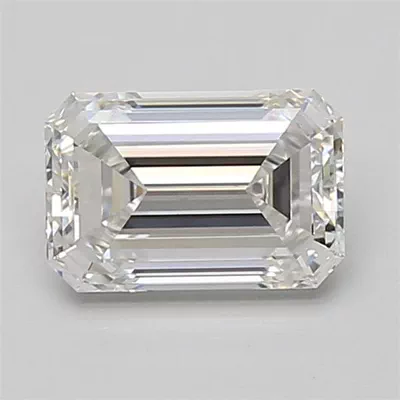 1.45ct E VS1 Rare Carat Ideal Cut Emerald Lab Grown Diamond