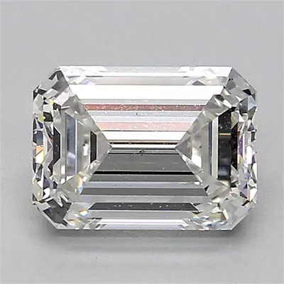 1.73ct G VS2 Rare Carat Ideal Cut Emerald Diamond