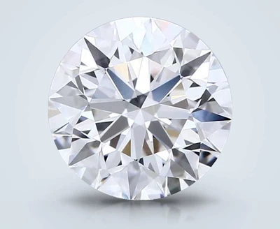 6.07ct D VVS2 Excellent Cut Round Lab Grown Diamond