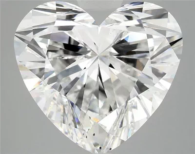 10.07ct F VS2 Rare Carat Ideal Cut Heart Lab Grown Diamond