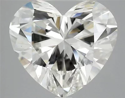 5.05ct H VS1 Rare Carat Ideal Cut Heart Diamond