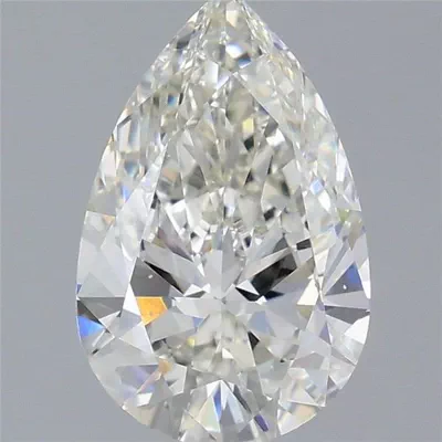 2.00ct H VS2 Very Good Cut Pear Lab Grown Diamond